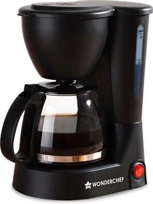 WONDERCHEF Swift Brew 6 Cups Coffee Maker(Black)