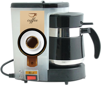 6th Planet Sixth Planet Drip Coffee/Tea Maker 15 Cups Coffee Maker(Black)