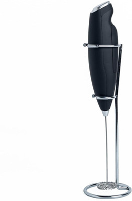 HIKIN SUPERMARKET Handheld Electric Milk Frother, Mini Drink Mixer for Coffee, Hot Chocolates -B01 Personal Coffee Maker(Black)