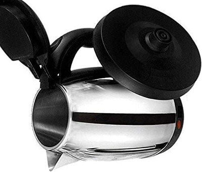 NIMYANK Kettle for Most Travel and Home & Office Use(Multicolor) Beverage Maker(2 L, Silver , Black)