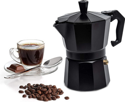 VINSU VN - 5142 6 Cups Coffee Maker(Black)