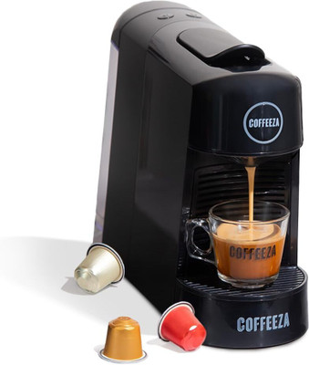 Coffeeza Finero Next Coffee Machine, Espresso & Americano Maker Machine Using Pod Capsule 20 Cups Coffee Maker(Black)