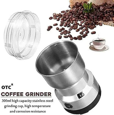 Fulkiza ®Coffee Grinder Electric Multifunction Small Food Grinder Grain Grinder N-12 Personal Coffee Maker(Multicolor)
