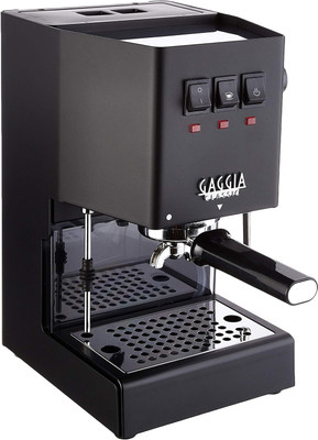 gaggia Classic Evo – Stylish Semi-Automatic Coffee Machine 15 Cups Coffee Maker(Black)