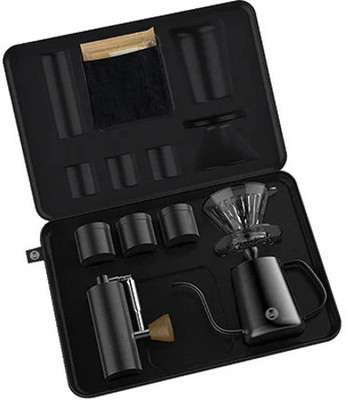 TIMEMORE Nano Carrying Kit ultimate set for Manual Brewing 2 Cups Coffee Maker(Black)