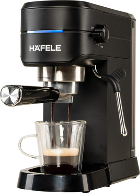 Hafele Coffee Machine, 15-Bar Pressure, 1450 W 15 Bar Coffee Maker(Black)