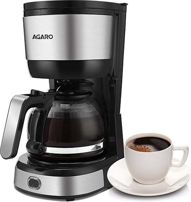 AGARO Royal Drip Coffee Maker 4 Cups Coffee Maker(Black)