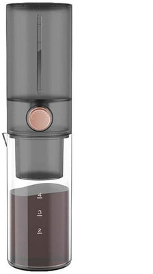 TIMEMORE Water Drip, Cold Brew Coffee, Dripping Type, Iced Coffee Dripper 2 Cups Coffee Maker(Black)