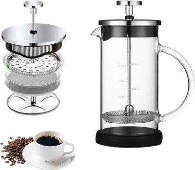 Mellovin RUBBER-350 2 Cups Coffee Maker(Crystal Clear)