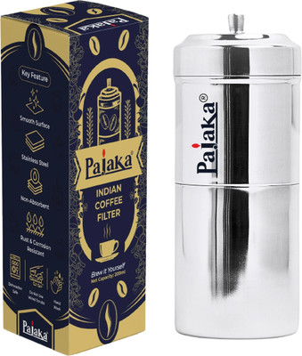 pajaka South Indian Filter 200 ml, 4 Cups Coffee Maker(Silver)