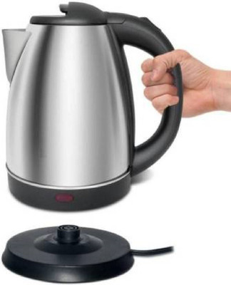 WAIRIT Electric Kettle 2L Multipurpose Large Size Tea Coffee Maker Water Boiler W310 Multi Cooker Electric Kettle(1.90242999999998 L, Silver, Black)