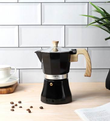 NATURALLYOURS PRA1002807-BLACK 3 Cups Coffee Maker(Black)