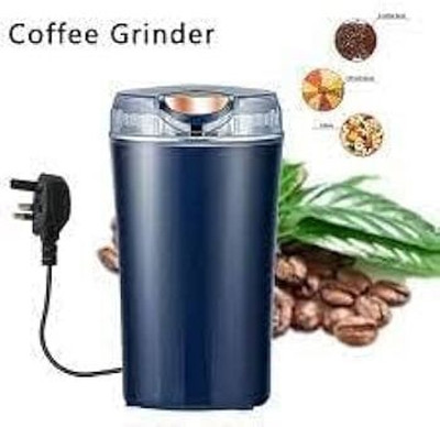 TMENTERPRISE Powerful Coffee Bean Grinder Personal Coffee Maker(Blue)