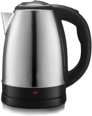 DN BROTHERS Electric Kettle 1500W Electric Kettle(2 L, BLACK & SILVER)