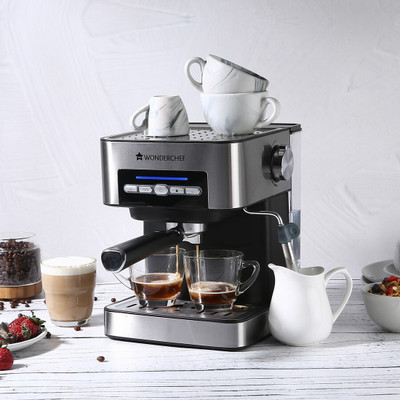 WONDERCHEF Regalia Espresso 15 Bar Coffee Maker(Black)