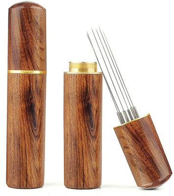 REVATAKG Espresso Coffee Stirrer Pin Tamper 5 Needles Ground Coffee Stirrer 0.4mm Personal Coffee Maker(Multicolor)
