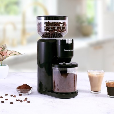 WONDERCHEF Regalia Coffee Grinder 14 Cups Coffee Maker(Black)