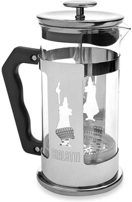 Bialetti Preziosa Coffee Press 3 Cups Coffee Maker(Silver)