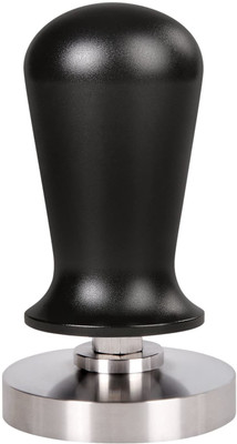 BeanZeek 51mm Calibrated Espresso Tamper Aluminium Handle BZ002 Personal Coffee Maker(Steel & Black)