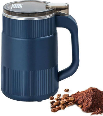 MG ENTERPRISE Portable Electric Coffee Grinder with EU Adapter – Spice & Herb Grinder 8 Cups Coffee Maker(Blue)
