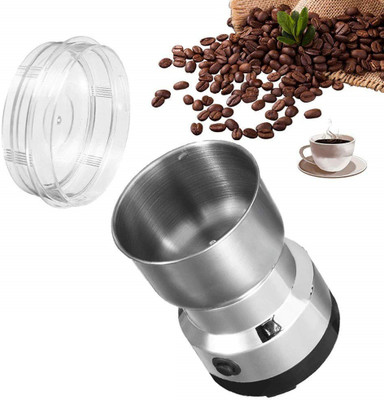 Fulkiza 2 in 1 Coffee Grinder and Blender Multifunction Smash Machine Small Food Grinder Personal Coffee Maker(Multicolor)