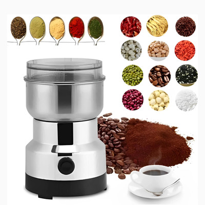 BRION DURA Multi-Functional Coffee Beans Grinder Electric Small Food Grinder 6 Cups Coffee Maker(Multicolor)