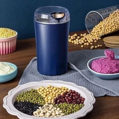 VCR ENTERPRISE Portable Electric Dried Spice and Coffee Nuts Grinder Chopper Crusher for Home Personal Coffee Maker(Multicolor)