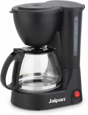 Jaipan Coffee Maker 6 Cups Coffee Maker(Black)