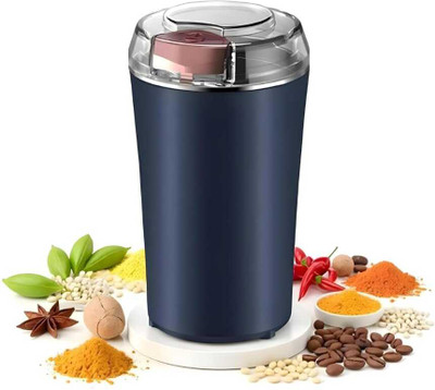 TMENTERPRISE ELETRIC GRINDER MACHINE Personal Coffee Maker(Blue)