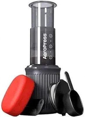 Kaapi Solutions 10R11 Go Travel Coffee Maker, Grey 2 Cups Coffee Maker(Black, Red)