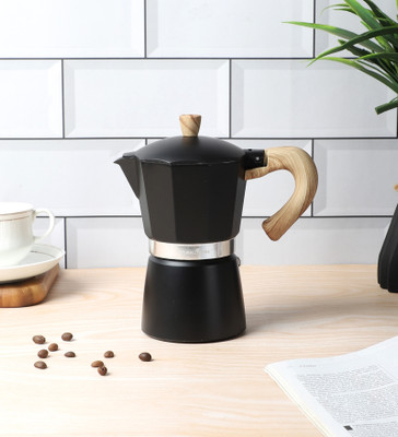 NATURALLYOURS PRA1002808 3 Cups Coffee Maker(Black)