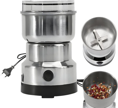 BHAVRUTT Mixer Grinder Grinder Nima Blender Miksi Grinder Baby Food Coffee Grinder 5 Cups Coffee Maker(Silver)