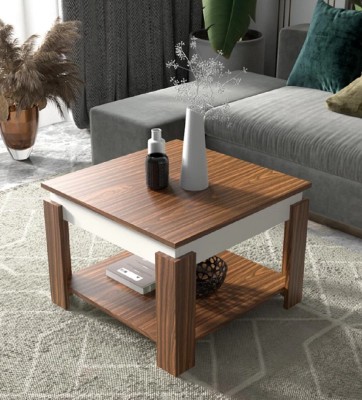 Cherry Wood Alex Engineered Wood Coffee Table(Finish Color - Brown, Pre-assembled)