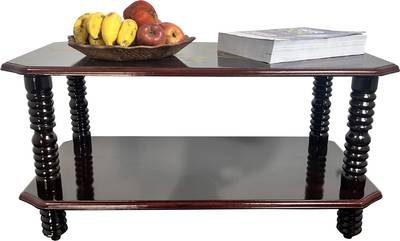 PEDPIX Teapoy Tea Table Wooden Table Engineered Wood Coffee Table