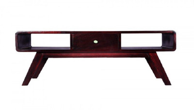 pipercrafts Sheesham Wood Solid Wood Coffee Table(Finish Color - MAHOGANY, Pre-assembled)