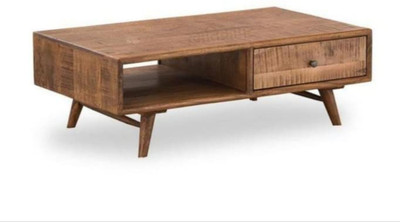 DEWS Solid Wood Coffee Table(Finish Color - NATURAL, DIY(Do-It-Yourself))