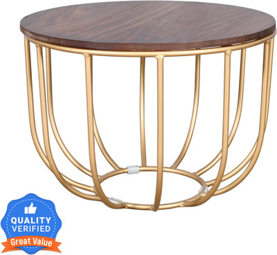 PRITI Engineered Wood Coffee Table(Finish Color - Brown, DIY(Do-It-Yourself))