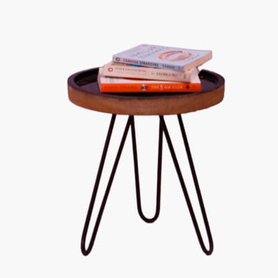 THE VM Store BLOSSOMY COFFEE TABLE Solid Wood Coffee Table(Finish Color - Brown, Pre-assembled)