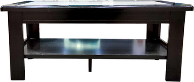 Smartwood Glass Coffee Table(Finish Color - Walnut, DIY(Do-It-Yourself))