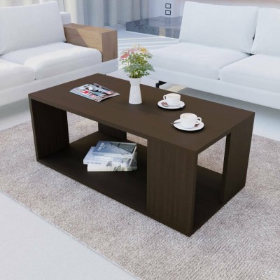 CraftStudio Engineered Wood Beautiful Coffee/Center/Tea Table Engineered Wood Coffee Table(Finish Color - Wenge, DIY(Do-It-Yourself))