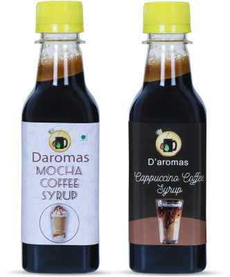 D'aromas Irish-Mocha-CapuccinCoffeSyrup-250mlx3 Irish, Mocha(750 ml, Pack of 2)