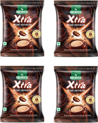 Continental Coffee XTRA Instant Coffee(4 x 50 g, Chicory Flavoured)