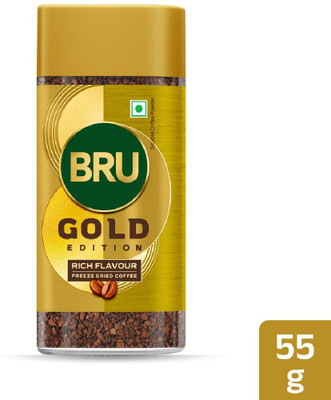 BRU Gold Freeze Dried Instant Coffee(55 g)