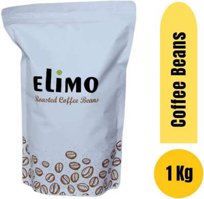 Elimo Arabica: Robusta Roast & Ground Coffee | Roasted beans Roast & Ground Coffee(1 kg)