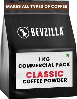 Bevzilla 1kg Classic Instant Coffee Powder |Makes 500 Cups| Made For HoReCa Instant Coffee(1 kg)