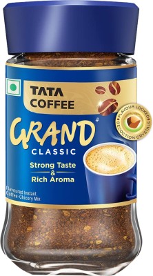 Tata Coffee Grand Classic, Strong Taste & Rich Aroma, With Flavour Locked Decoction Crystals Instant Coffee(45 g)