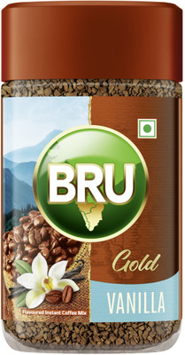 BRU Gold Freeze Dried Vanilla Instant Coffee(55 g, Vanilla Flavoured)