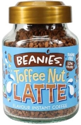 Beanies Toffee Nut Latte Sugar Free Coffee | Instant Coffee(50 g, Toffee Flavoured)