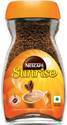 Nescafe Sunrise Powder, Chicory Mix, Jar Instant Coffee(90 g, Chicory Flavoured)
