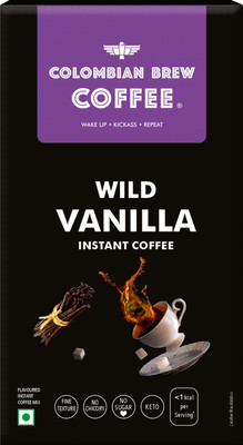 Colombian Brew Vanilla Instant Coffee Powder Instant Coffee(50 g, Vanilla Flavoured)